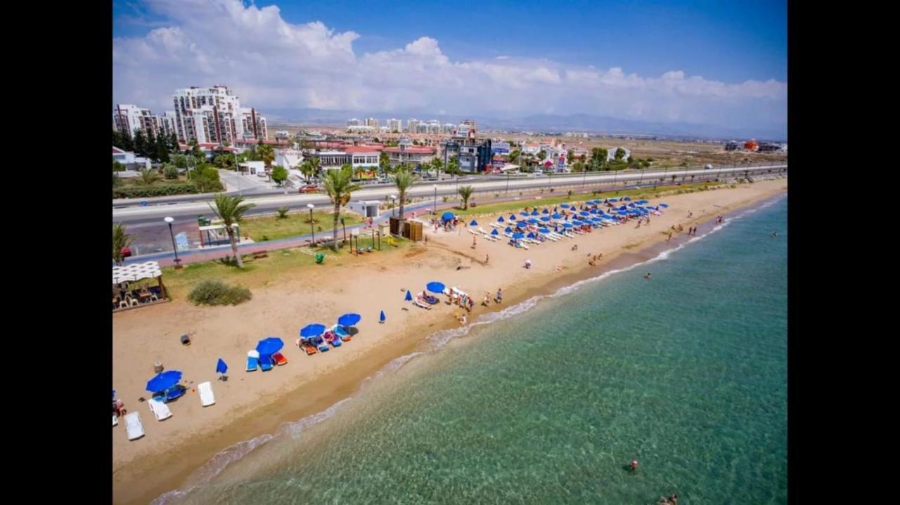 Caesar Resort Cassius: Beachfront Smart Apartment in Northern Cyprus Trikomo Exterior photo