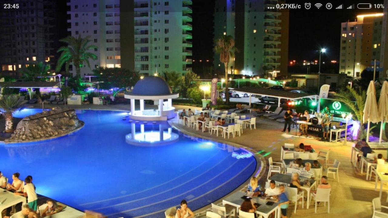 Caesar Resort Cassius: Beachfront Smart Apartment in Northern Cyprus Trikomo Exterior photo